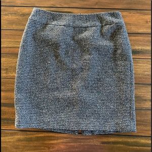 Halogen Nordstrom Tweed Wool Skirt Size 6